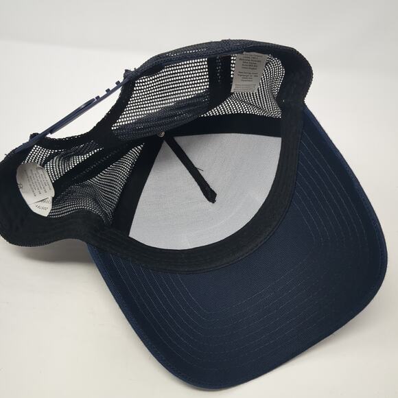 Oracle Red Bull Racing Snapback Trucker Hat Blue One Size Adjustable Mesh Back - Picture 7 of 10